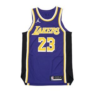 Jordan NBA Swingman Jersey LeBron James Lakers Statement Edition 2020
